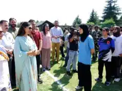 कश्मीर की खेल प्रतिभाओं को मिला प्रोत्साहन: केंद्रीय मंत्री रक्षा खडसे का जम्मू-कश्मीर दौरा रक्षा निखिल खडसे वुशु ट्रायल