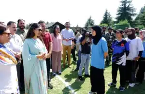 कश्मीर की खेल प्रतिभाओं को मिला प्रोत्साहन: केंद्रीय मंत्री रक्षा खडसे का जम्मू-कश्मीर दौरा रक्षा निखिल खडसे वुशु ट्रायल