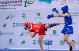 वर्ल्ड गेम्स 2025: नम्रता बत्रा ने वूशु में भारत को दिलाया ऐतिहासिक रजत पदक Namrta Batra Wushu Player kicking her opponent