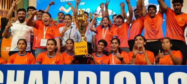 Madhya Pradesh team champions at KIWSF 2025