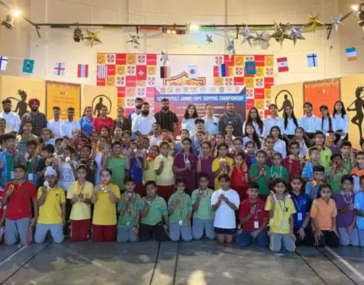 जम्मू के जेपी वर्ल्ड स्कूल में 15वीं जिला रोप स्किपिंग चैंपियनशिप का भव्य आगाज़ रोप स्किपिंग चैंपियनशि