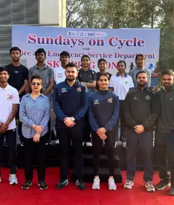 फिट इंडिया संडे ऑन साइकिल’ में दिखा जोश, रोप स्किपिंग ने बटोरी सुर्खियां indian rope slipping federation